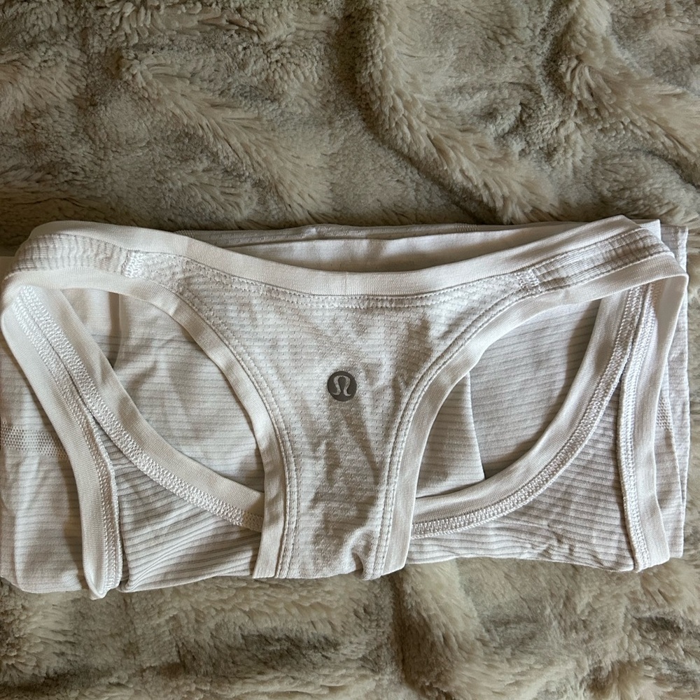 White Lululemon Swiftly Tech Tank Top - image 2